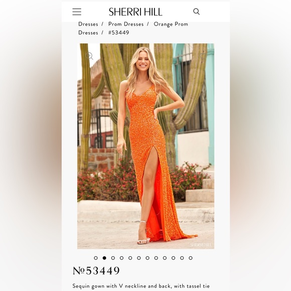 Sherri Hill Prom Dress - Picture 1 of 2